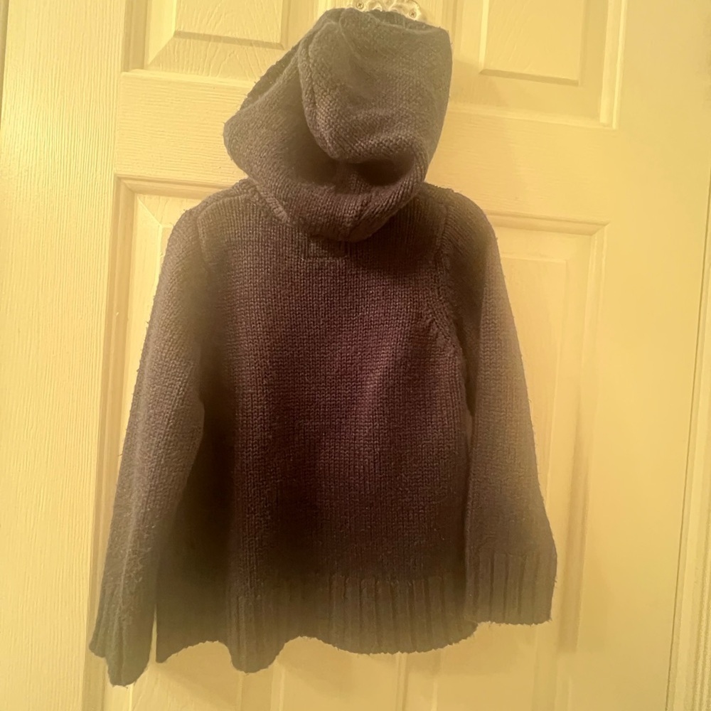 Boys sweater navy blue 4-T - Picture 3 of 4